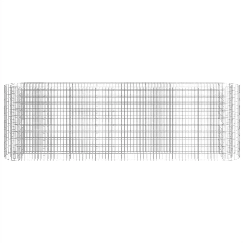 Gabion Raised Bed Galvanised Iron 330x50x100 Cm - Image 4