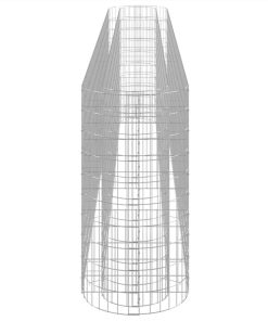 Gabion Raised Bed Galvanised Iron 400x50x100 Cm -Room Gabion Raised Bed Galvanised Iron 400x50x100 cm 515700 4