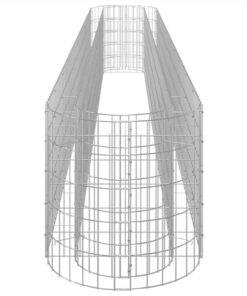 Gabion Raised Bed Galvanised Iron 400x50x50 Cm 6 Gabion Raised Bed Galvanised Iron 400x50x50 Cm -Room Gabion Raised Bed Galvanised Iron 400x50x50 cm 513263 4
