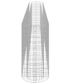 Gabion Raised Bed Galvanised Iron 470x50x100 Cm -Room Gabion Raised Bed Galvanised Iron 470x50x100 cm 515680 4