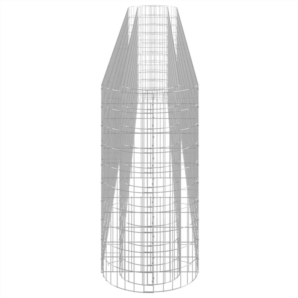 Gabion Raised Bed Galvanised Iron 470x50x100 Cm - Image 5