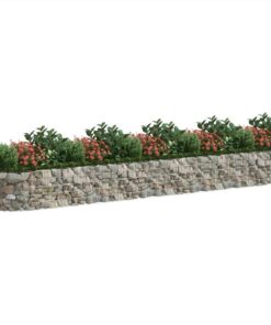 Gabion Raised Bed Galvanised Iron 500x100x50 Cm 4 Gabion Raised Bed Galvanised Iron 500x100x50 Cm -Room Gabion Raised Bed Galvanised Iron 500x100x50 cm 515975 2