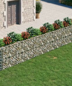 Gabion Raised Bed Galvanised Iron 540x50x100 Cm