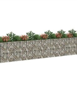 Gabion Raised Bed Galvanised Iron 540x50x100 Cm 4 Gabion Raised Bed Galvanised Iron 540x50x100 Cm -Room Gabion Raised Bed Galvanised Iron 540x50x100 cm 515683 2
