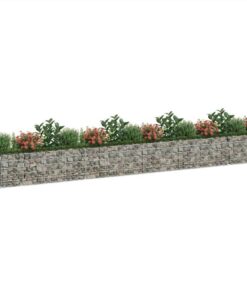 Gabion Raised Bed Galvanised Iron 540x50x50 Cm 4 Gabion Raised Bed Galvanised Iron 540x50x50 Cm -Room Gabion Raised Bed Galvanised Iron 540x50x50 cm 513264 2