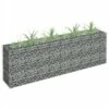 Gabion Raised Bed Galvanised Steel 180x30x60 Cm