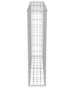 Gabion Wall With Covers Galvanised Steel 100x20x100 Cm 6 Gabion Wall With Covers Galvanised Steel 100x20x100 Cm -Room Gabion Wall with Covers Galvanised Steel 100x20x100 cm 445175 4