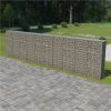 Gabion Wall With Covers Galvanised Steel 600x30x150 Cm 1 Gabion Wall With Covers Galvanised Steel 600x30x150 Cm -Room Gabion Wall with Covers Galvanised Steel 600x30x150 cm 445776 0