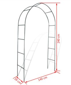 Garden Arch 2 Pcs Climbing Plants 5 Garden Arch 2 Pcs Climbing Plants -Room Garden Arch 2 pcs Climbing Plants 450255 3