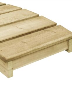 Garden Bridge 170x74 Cm Impregnated Pinewood -Room Garden Bridge 170x74 cm Impregnated Pinewood 437172 3
