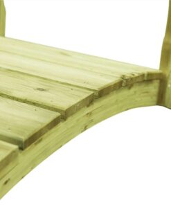 Garden Bridge With Rail 170x74x105 Cm Impregnated Pinewood 5 Garden Bridge With Rail 170x74x105 Cm Impregnated Pinewood -Room Garden Bridge with Rail 170x74x105 cm Impregnated Pinewood 434337 3
