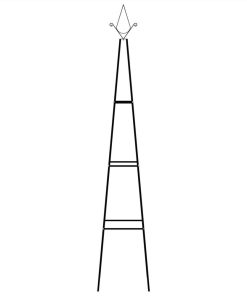 Garden Climbing Plant Racks 2 Pcs Black 35x35x195 Cm Iron 3 Garden Climbing Plant Racks 2 Pcs Black 35x35x195 Cm Iron -Room Garden Climbing Plant Racks 2 pcs Black 35x35x195 cm Iron 455931 1