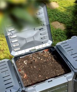 Garden Composter Black 1200 L -Room Garden Composter Black 1200 L 455808 2