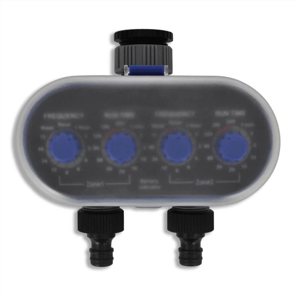 Garden Electronic Automatic Water Timer Irrigation Timer Double Outlet - Image 2