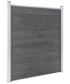 Garden Fence WPC 699x186 Cm Grey 5 Garden Fence WPC 699x186 Cm Grey -Room Garden Fence WPC 699x186 cm Grey 490957 3