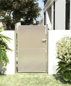 Garden Gate 100x150 Cm Stainless Steel
