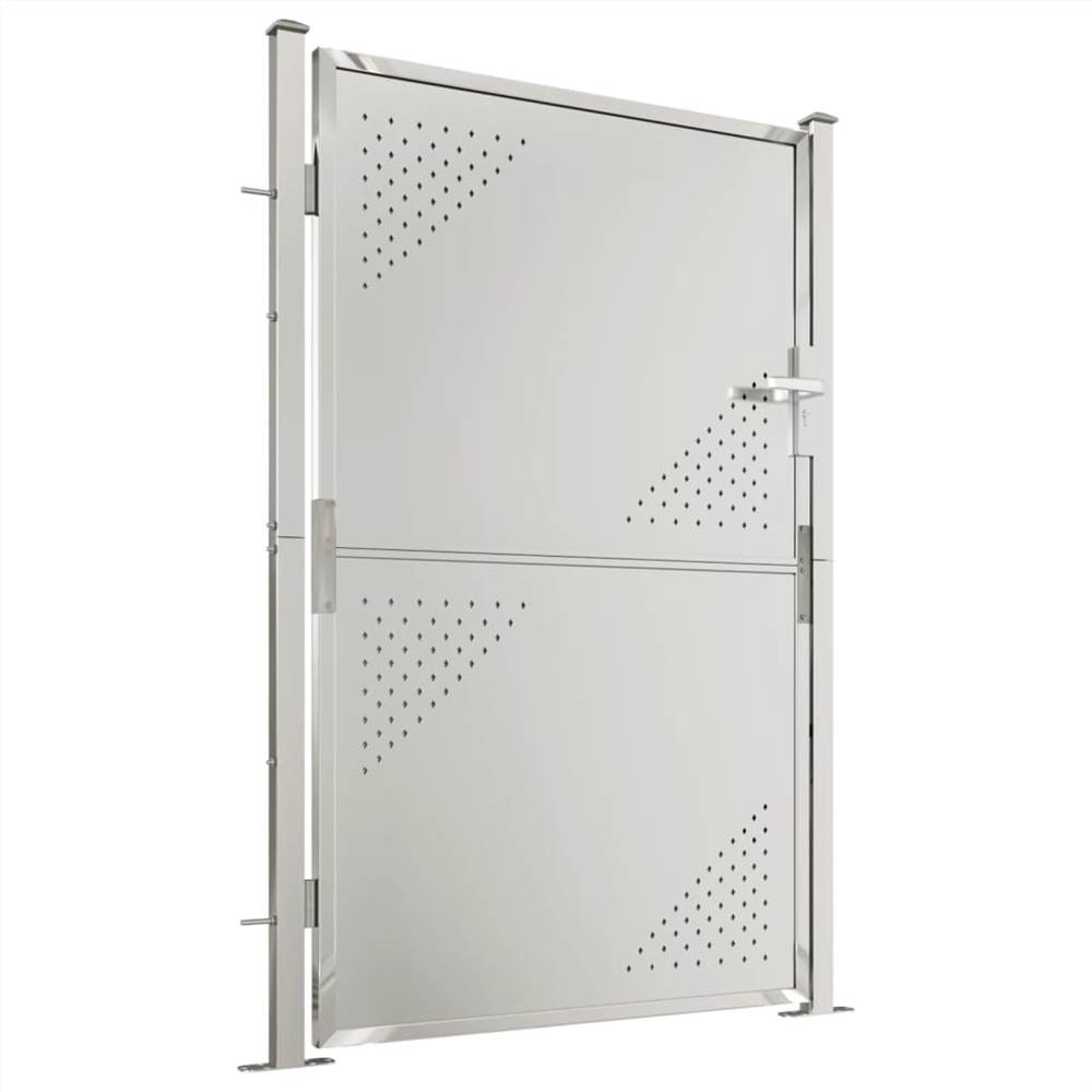 Garden Gate 100x150 cm Stainless Steel Garden Gate 100x150 Cm Stainless Steel -Room Garden Gate 100x150 cm Stainless Steel 512587 2