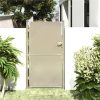 Garden Gate 100x180 Cm Stainless Steel -Room Garden Gate 100x180 cm Stainless Steel 512581 0