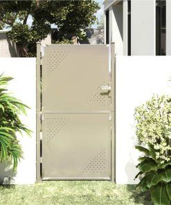 Garden Gate 100x180 Cm Stainless Steel