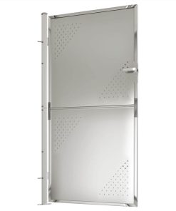 Garden Gate 100x180 Cm Stainless Steel -Room Garden Gate 100x180 cm Stainless Steel 512581 3