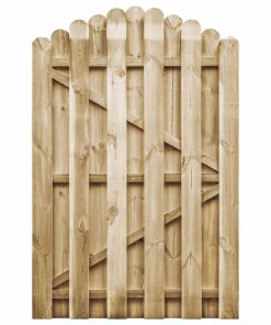 Garden Gate Impregnated Pinewood 100x150 Cm