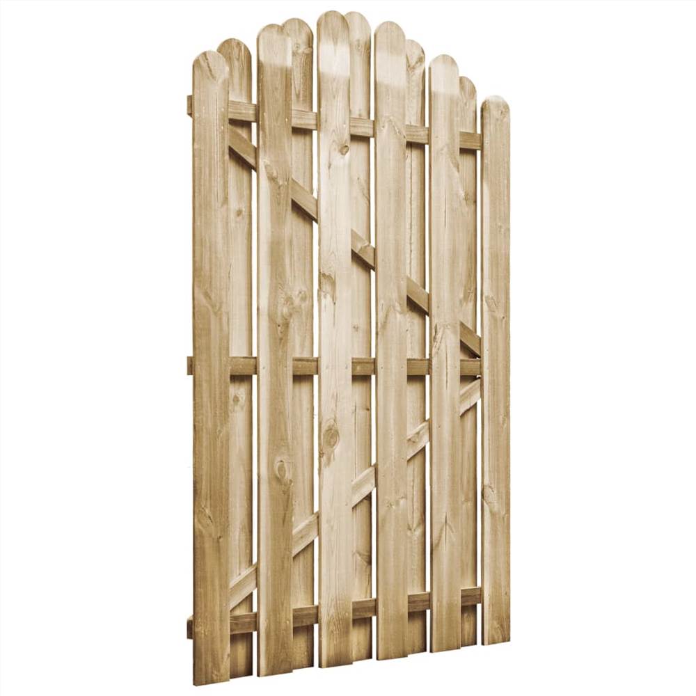 Garden Gate Impregnated Pinewood 100x150 cm Garden Gate Impregnated Pinewood 100x150 Cm -Room Garden Gate Impregnated Pinewood 100x150 cm 487214 1