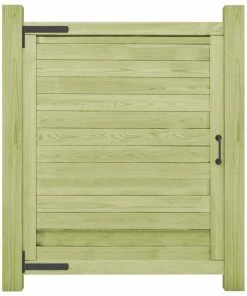 Garden Gate Impregnated Pinewood 125x100 Cm