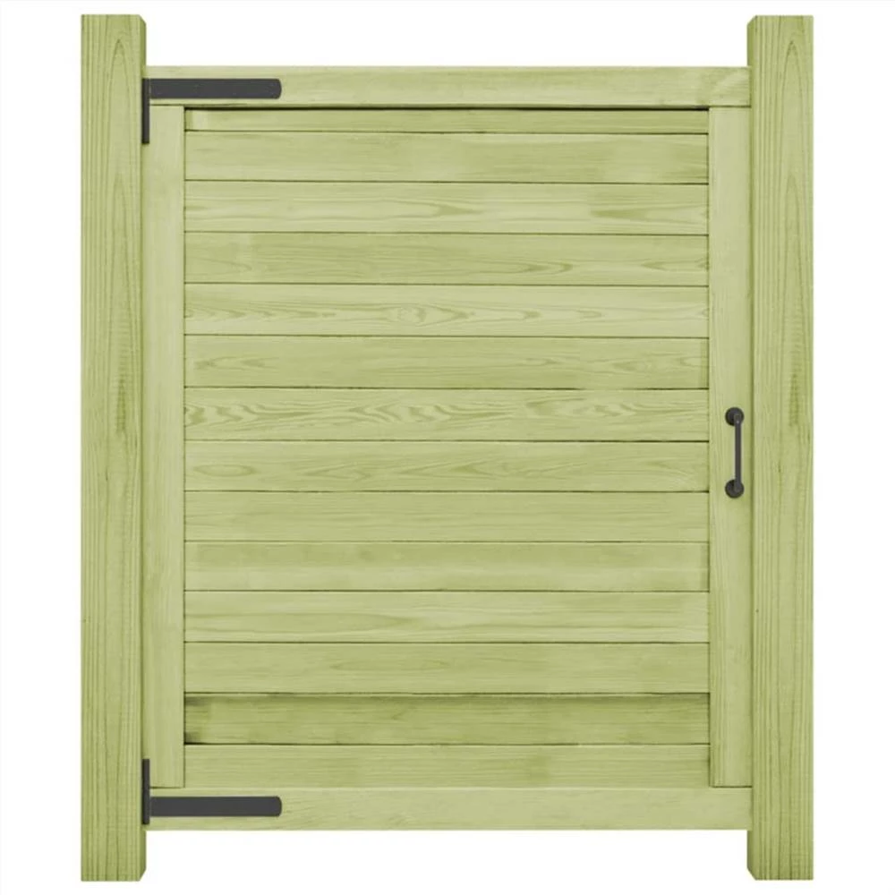 Garden Gate Impregnated Pinewood 125x100 Cm
