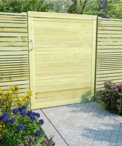 Garden Gate Impregnated Pinewood 125x100 Cm 4 Garden Gate Impregnated Pinewood 125x100 Cm -Room Garden Gate Impregnated Pinewood 125x100 cm 434389 2
