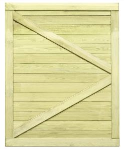 Garden Gate Impregnated Pinewood 125x100 Cm 6 Garden Gate Impregnated Pinewood 125x100 Cm -Room Garden Gate Impregnated Pinewood 125x100 cm 434389 4