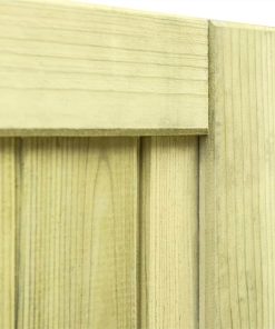 Garden Gate Impregnated Pinewood 125x100 Cm 7 Garden Gate Impregnated Pinewood 125x100 Cm -Room Garden Gate Impregnated Pinewood 125x100 cm 434389 5