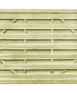 Garden Gates 2 Pcs Impregnated Pinewood 150x125 Cm Green -Room Garden Gates 2 pcs Impregnated Pinewood 150x125 cm Green 432834 4