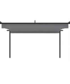 Garden Gazebo With Retractable Roof 4x3 M Anthracite -Room Garden Gazebo with Retractable Roof 4x3 m Anthracite 512905 2