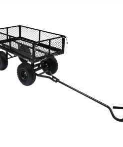 Garden Hand Trolley Black 250 Kg