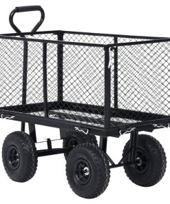 Garden Hand Trolley Black 350 Kg 4 Garden Hand Trolley Black 350 Kg -Room Garden Hand Trolley Black 350 kg 462179 2