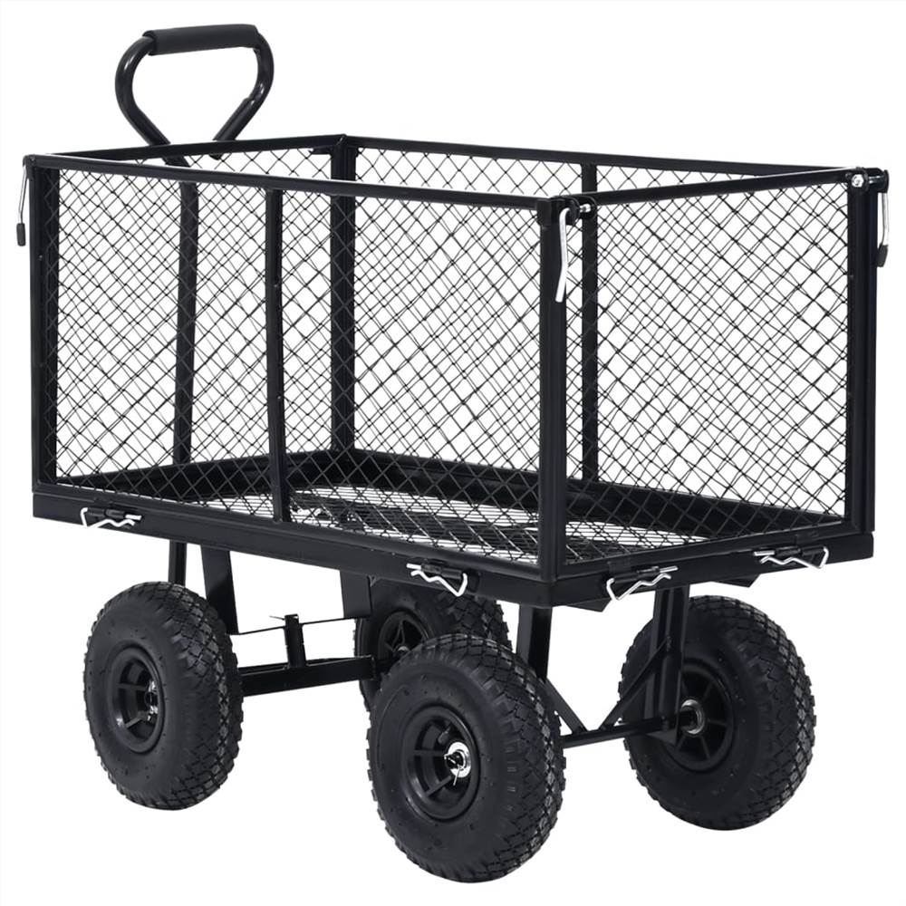 Garden Hand Trolley Black 350 kg Garden Hand Trolley Black 350 Kg -Room Garden Hand Trolley Black 350 kg 462179 2