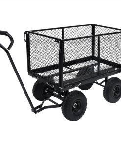 Garden Hand Trolley Black 350 Kg 6 Garden Hand Trolley Black 350 Kg -Room Garden Hand Trolley Black 350 kg 462179 4