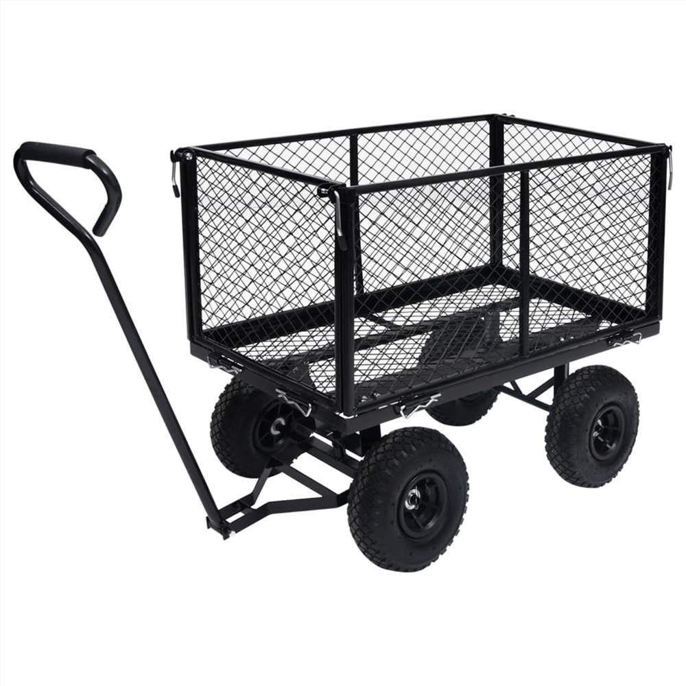 Garden Hand Trolley Black 350 kg Garden Hand Trolley Black 350 Kg -Room Garden Hand Trolley Black 350 kg 462179 4