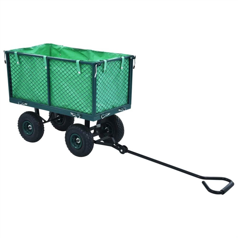 Garden Hand Trolley Green 350 kg Garden Hand Trolley Green 350 Kg -Room Garden Hand Trolley Green 350 kg 441201 2