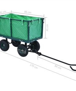 Garden Hand Trolley Green 350 Kg 6 Garden Hand Trolley Green 350 Kg -Room Garden Hand Trolley Green 350 kg 441201 4