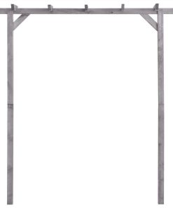 Garden Pergola Grey 200x40x205 Cm Impregnated Pinewood -Room Garden Pergola Grey 200x40x205 cm Impregnated Pinewood 451994 1