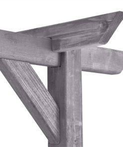 Garden Pergola Grey 200x40x205 Cm Impregnated Pinewood -Room Garden Pergola Grey 200x40x205 cm Impregnated Pinewood 451994 2