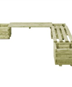 Garden Planter Bench Impregnated Pinewood -Room Garden Planter Bench Impregnated Pinewood 438849 2