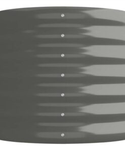 Garden Planter Powder-coated Steel 114x40x36 Cm Grey -Room Garden Planter Powder coated Steel 114x40x36 cm Grey 509294 3