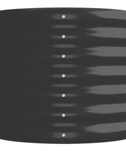 Garden Planter Powder-coated Steel 152x40x36 Cm Anthracite -Room Garden Planter Powder coated Steel 152x40x36 cm Anthracite 509283 3