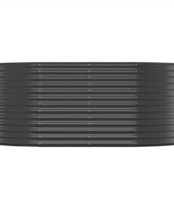 Garden Planter Powder-coated Steel 175x100x68 Cm Anthracite 4 Garden Planter Powder-coated Steel 175x100x68 Cm Anthracite -Room Garden Planter Powder coated Steel 175x100x68 cm Anthracite 515712 2