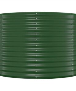 Garden Planter Powder-coated Steel 175x100x68 Cm Green 5 Garden Planter Powder-coated Steel 175x100x68 Cm Green -Room Garden Planter Powder coated Steel 175x100x68 cm Green 515681 3