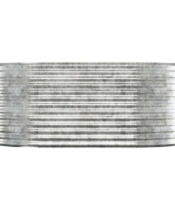 Garden Planter Powder-coated Steel 175x100x68 Cm Silver 4 Garden Planter Powder-coated Steel 175x100x68 Cm Silver -Room Garden Planter Powder coated Steel 175x100x68 cm Silver 515716 2