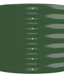 Garden Planter Powder-coated Steel 224x40x36 Cm Green 5 Garden Planter Powder-coated Steel 224x40x36 Cm Green -Room Garden Planter Powder coated Steel 224x40x36 cm Green 509278 3