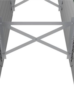 Garden Planter Powder-coated Steel 224x40x36 Cm Green 6 Garden Planter Powder-coated Steel 224x40x36 Cm Green -Room Garden Planter Powder coated Steel 224x40x36 cm Green 509278 4